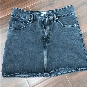 Zara pencil jean skirt size S